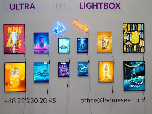Présentation de produits LED